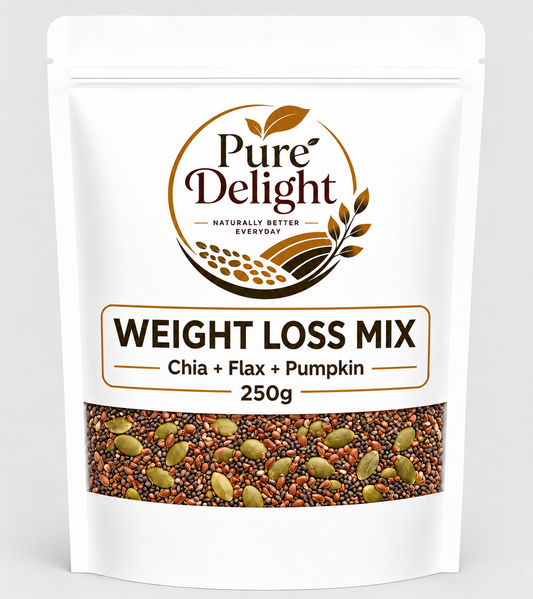 Pure Delight Weight Loss Mix  – Chia, Flax & Pumpkin Seed Blend | High Fiber Superfood