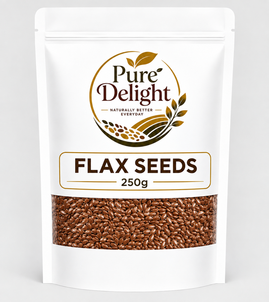Pure Delight Premium Flax Seeds  – 100% Natural & Nutrient-Rich Superfood