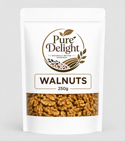 Pure Delight Premium Walnuts  – 100% Natural Walnut Kernels | Rich in Omega-3 & Protein