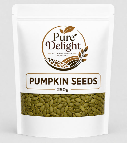 Pure Delight Premium Pumpkin Seeds – 100% Natural Pepitas | High Protein Superfood