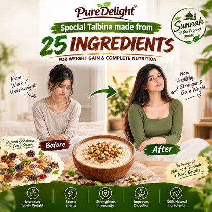 Pure Delight Talbina Mix  – Premium Nutritious Barley & Seed Blend